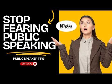 Public Speaking for Beginners | Tips to Speak with Confidence