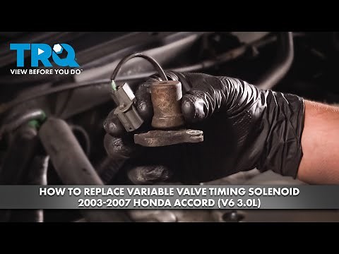 How to Replace Variable Valve Timing Solenoid 2003-2007 Honda Accord (V6 3.0L)