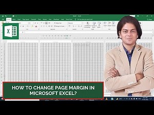 How to change page margin in Microsoft excel?