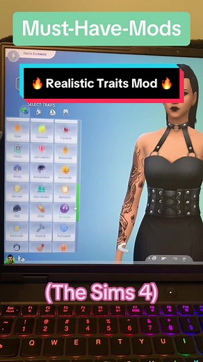 My #1 Must Have Mod for Realistic Sims 4 Personalities! 👶🏼 #fyp #foryou #simtok #sims4 #cas #mod #modshowcase #cc #musthave #horseranch #traits #realism #drama