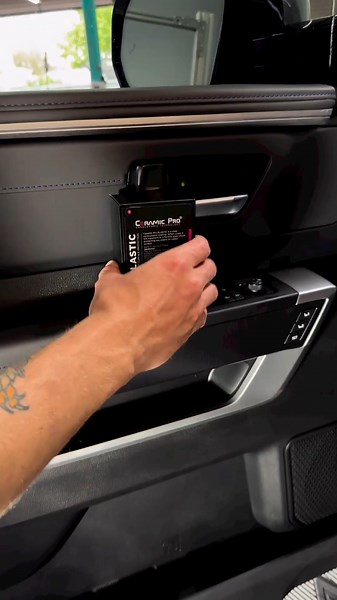 Coating for plastics? Yes, we have them. 📚 For complete details, visit our website: CeramicPro.com Ceramic Pro Plastic stands apart by protecting plastics that will commonly be ignored in the automotive protection package. Plastic shields your door panels, rockers, and more miscellaneous plastic pieces from scratches, scuffs, and daily wear. Plastic ensures long lasting appearance and of your automotive plastic surfaces, reducing maintenance costs and eye sores for years to come. 📍 To find the