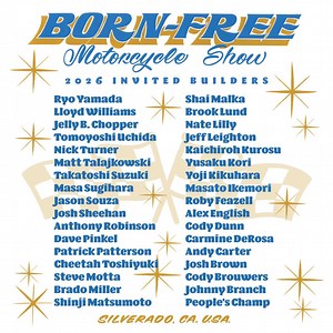 Born Free Motorcycle Show 2026 | LightningCustoms.com