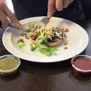 Sopes Saturday $2.75 | Pancho's Vegan Tacos