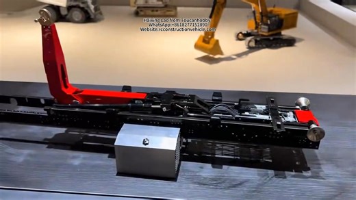 LESU brand new version 5-way valve hydraulic roll-off dump truck model #rcmodel #rcworld #rclife #rclover #rccommunity #RC #Toucanhobby #tractor #truck #dumper | LESU RC USA