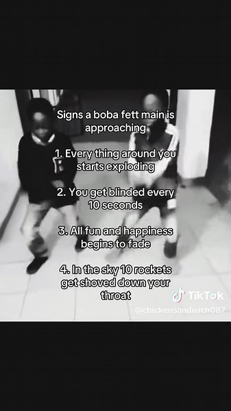 Signs a Boba Fett Main is Approaching