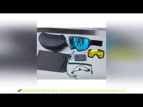 Heated Snowmobile Goggle for Winter Sports