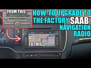 Installing Factory Navigation in Your Saab! (Part 1)