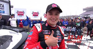 Victory Lane: Bell celebrates dominating Atlanta performance