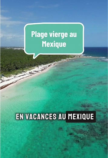 Découvrez la plage vierge cachée des Caraïbes à Xcacel, Mexique