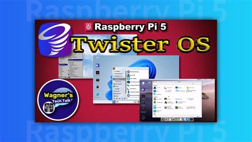 Twister OS + 树莓派5 = 桌面级性能！完整安装指南！