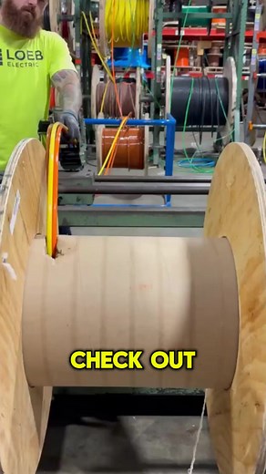 Check out how this machine makes spooling cable easier than ever. | Metzgerei Ogunquit Studio