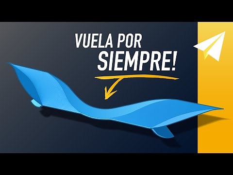 FÁCIL Avión de papel que Vuela POR SIEMPRE (No Clickbait) — Cómo hacer Moonlark