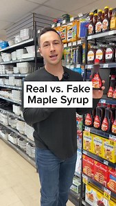 Most maple syrups are made of refined sugar, preservatives, and coloring agents to mimic real maple syrup… you do not want to buy these! Instead, buy organic maple syrup with one simple ingredient: maple syrup 👍 Your body and health will thank you ‼️ | Health With Hunter