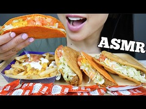 ASMR TACO BELL (EATING SOUNDS) NO TALKING | SAS-ASMR