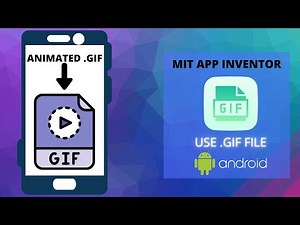 How to Show an Animated GIF File || MIT App Inventor || Using WebViewer Component