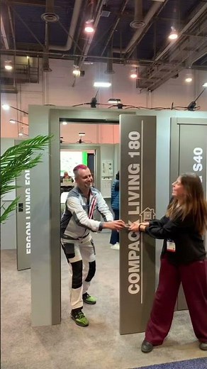 🔥 Our Team Showcases the Compack 180 Folding Door System | IBS 2025 Recap 🚪✨