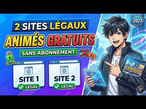 2 Sites Légaux pour Regarder des Animés Gratuits en 2025 (Sans Abonnement)