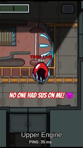 NO ONE had SUS on Shapeshifter 😈 #tessaract #amongus #impostor