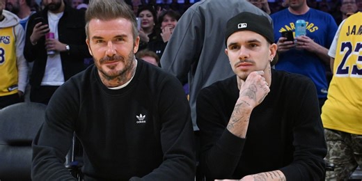 David Beckham’s son, Romeo, strips down in new photoshoot