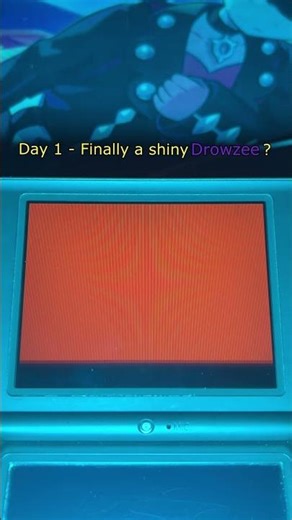 DAY 1 - Catch a shiny DROWZEE ✨🟣