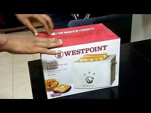Unboxing of WestPoint Toaster Review | How to use a Toaster and Clean it | Best Toaster 2023