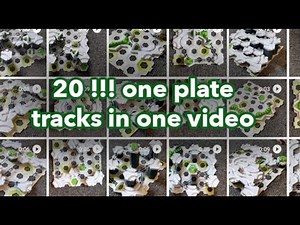 20 different one plate Gravitrax tracks in one video!