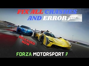 Fix Forza Motorsport 7 Error | Not Launching, Crashing, Freezing Black Screen, Unexpected Error