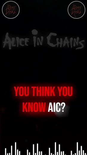 Name This Alice in Chains Song in 5 Seconds! No.4