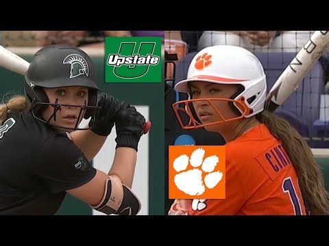South Carolina Upstate vs #11 Clemson Women's College Softball Highlights Full Game 2025