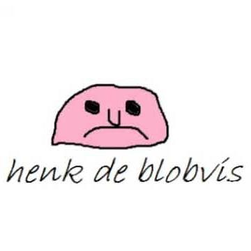 henk de blobvis