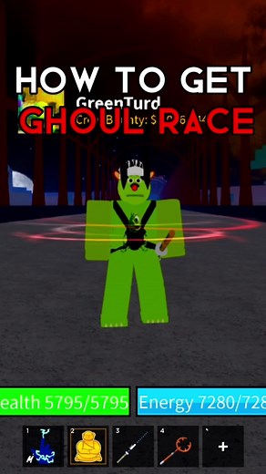 Ghoul Race Advantages and Abilities in Blox Fruits