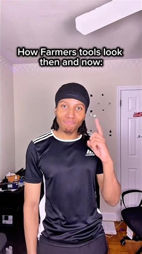 How farmer tools look then VS now 😂