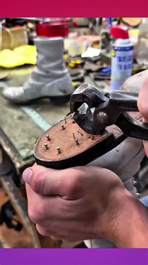 Replacing the sole of a boot for better grip and longer durability. #footwear #DIY