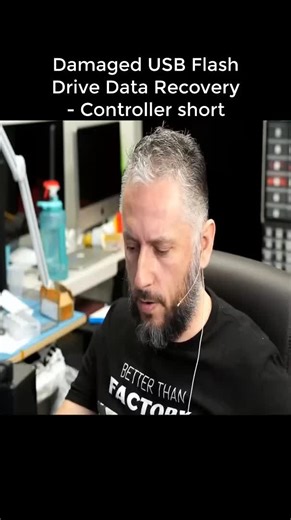 Damaged USB Flash Drive Data Recovery - Controller short