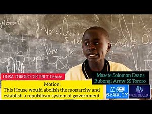 UNSA Tororo District Debate 2025: Masete Solomon