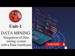 Integration of Data mining system with a Data warehouse