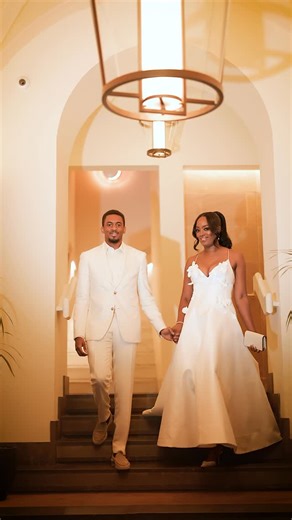 Fashion | Weddings | Events on Instagram: "Michele 💕 Imeyen ~ Welcome Party __________ Filmed by: @mcefilms Bride: @michelebalogun Vendors: Planner: @weddingsitaly Design & Art direction P & J @paolo_nassi @jinanekafrouny MUA: @banksbmpro Hairstyling: @lizzdavieshair Stylist: @sldbridal ______________ #Welcomeparty #wedding #Italy"