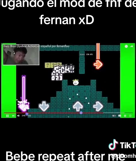 Jugando el Mod de Friday Night Funkin: Fernanfloo