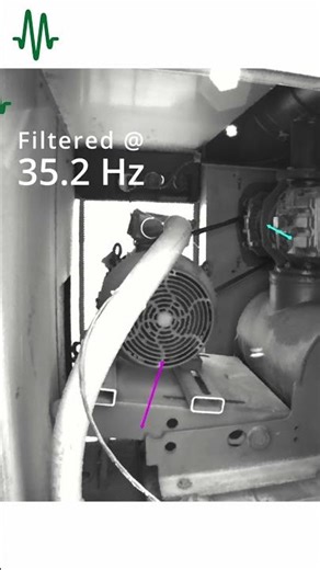 Vibration Frequencies & Measurements Captured Using VibVue® Cameras & Motion Magnification Video