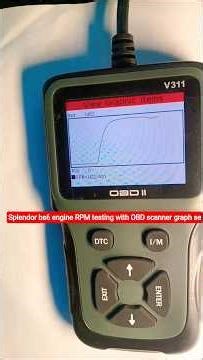 How to operate an OBD scanner!