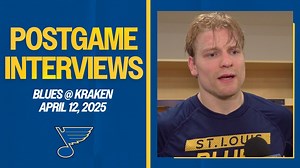 28K views · 359 reactions | “We’ve just got to remember how we played in the third period and get to that right away.” Colton Parayko, Nick Leddy, and Jim Montgomery on Saturday’s shootout loss and returning home to face Utah. | St. Louis Blues | Facebook