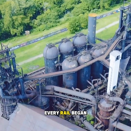 1.6K views · 18 reactions | “Carrie Furnaces: The Last Giants of America’s Steel Empire” #CarrieFurnaces #IndustrialHistory #PittsburghSteel | History Nerds HQ | Facebook