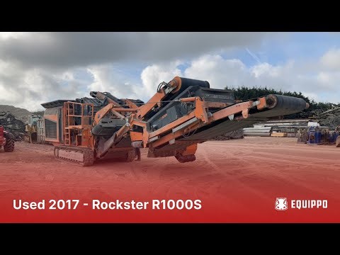 Used 2017 - Rockster R1000S | Used Crusher | equippo.com | Used heavy equipment