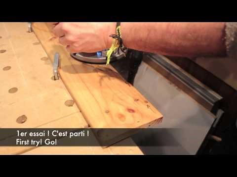 video 239 - Bosch POF 1400 Ace + premiers pas / first steps