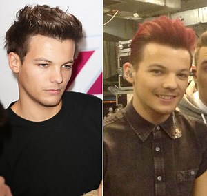 Louis Tomlinson From One Direction Dyes Hair Red For Charity