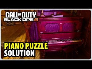 Piano Puzzle Solution | Call of Duty Black Ops 6