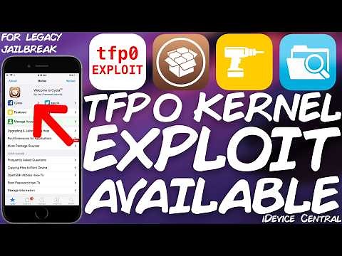 Great JAILBREAK News: Massive TFP0 Kernel Exploit With Wide iOS Support RELEASED For Legacy Devices!