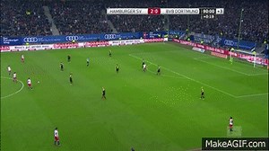 Calhanoglu Amazing Free Kick Vs. BVB Dortmund on Make a GIF