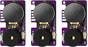 BOXOB 3pcs Prank Device, Cricket Noise Maker Prank Beeping for Several Months Hidden Sound Prank Includes Cricket Chirps, Beeps and More Noise Making Prank Device for Adults, Purple
