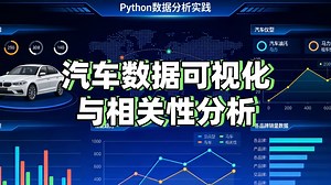 Python数据分析实战-汽车数据可视化与相关性分析